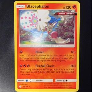 Blacephalon Rare 2019 32/214 Unbroken Bonds PSANEW